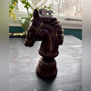 vintage made in japan horse head lighter